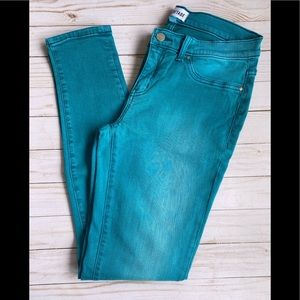Meritage teal jeans